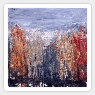 Autumn Art By Colleen Ranney Sticker